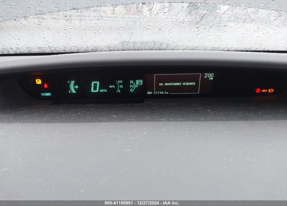 2011 TOYOTA PRIUS TWO VIN: JTDKN3DU3B0283974