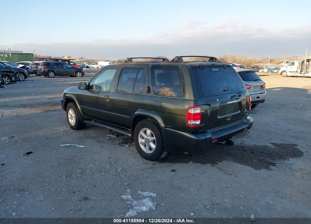 2000 NISSAN PATHFINDER LE/SE/XE VIN: JN8AR07Y1YW422362