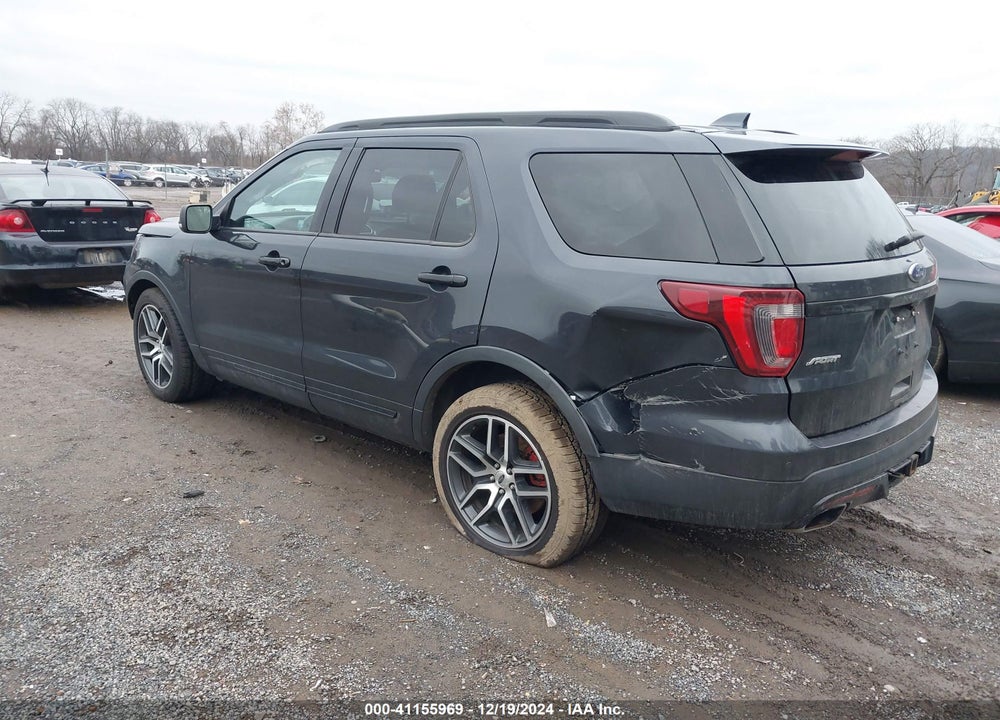 2017 FORD EXPLORER SPORT VIN: 1FM5K8GT7HGA21196