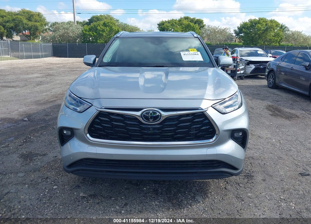 2021 TOYOTA HIGHLANDER LIMITED VIN: 5TDYZRAH3MS068118