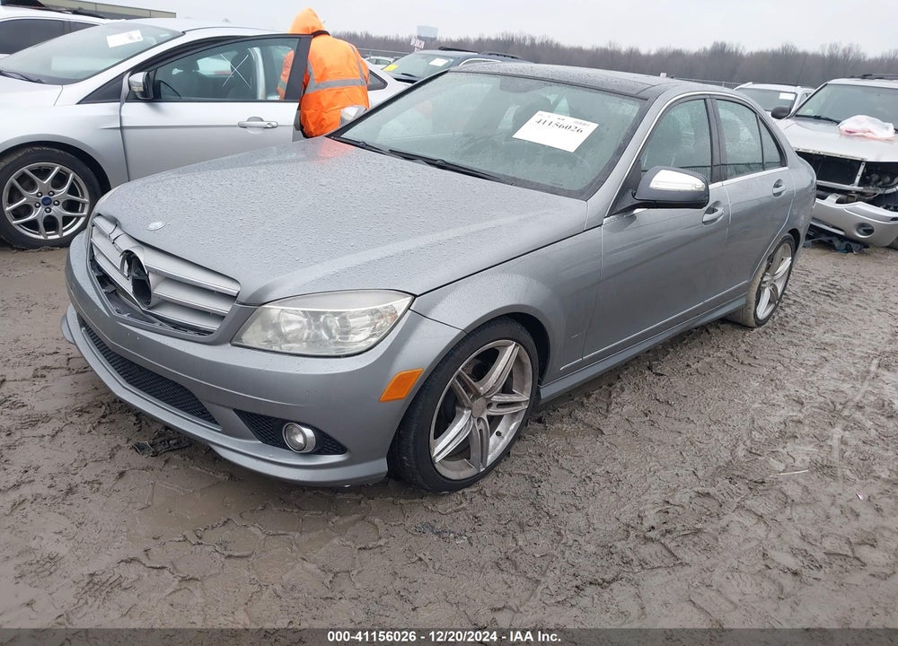2008 MERCEDES-BENZ C 300 LUXURY/SPORT VIN: WDDGF54X38R012576