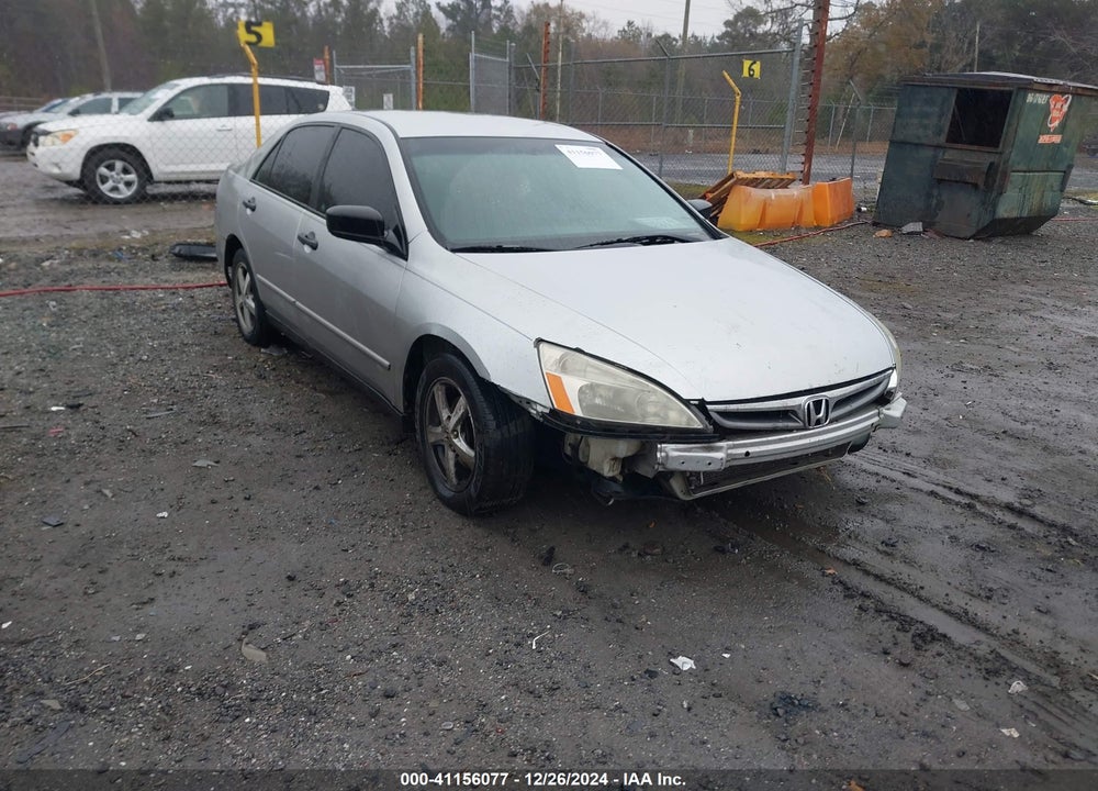 2007 HONDA ACCORD 2.4 VP VIN: 1HGCM56177A070745