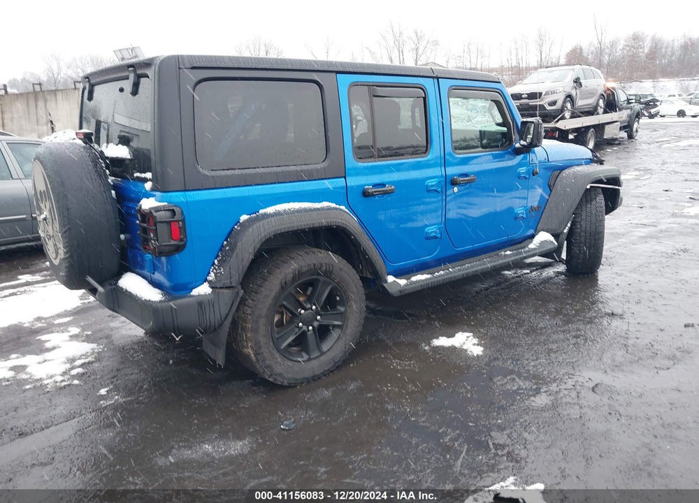 2021 JEEP WRANGLER UNLIMITED SPORT ALTITUDE 4X4 VIN: 1C4HJXDN5MW748406