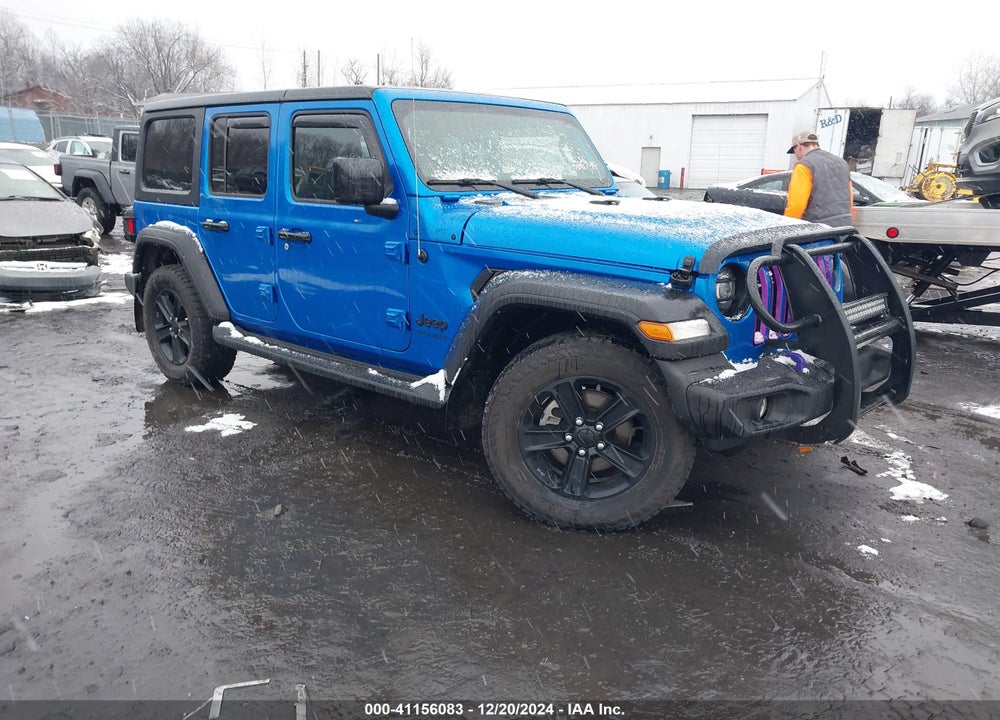 2021 JEEP WRANGLER UNLIMITED SPORT ALTITUDE 4X4 VIN: 1C4HJXDN5MW748406