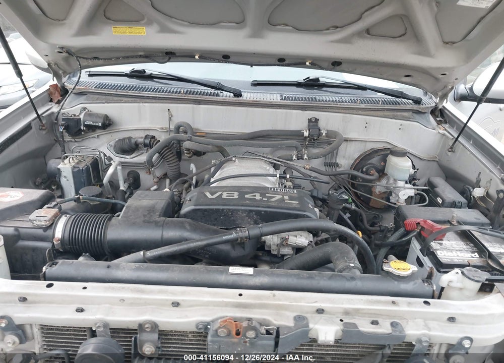 2001 TOYOTA SEQUOIA SR5 V8 VIN: 5TDBT44A61S015918
