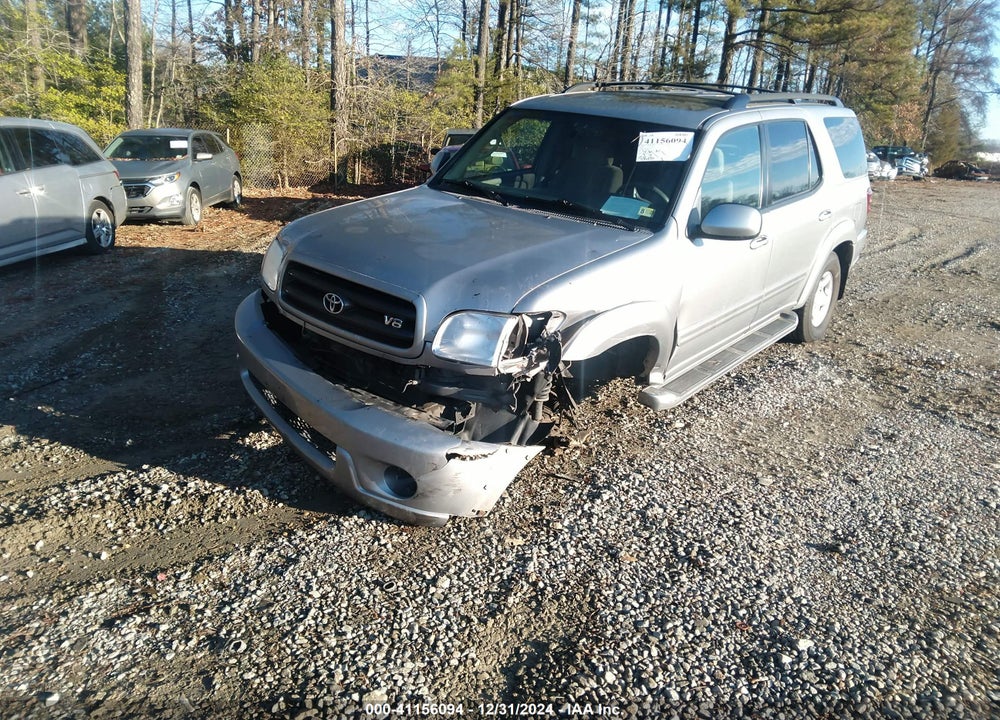2001 TOYOTA SEQUOIA SR5 V8 VIN: 5TDBT44A61S015918