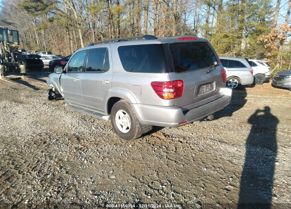 2001 TOYOTA SEQUOIA SR5 V8 VIN: 5TDBT44A61S015918