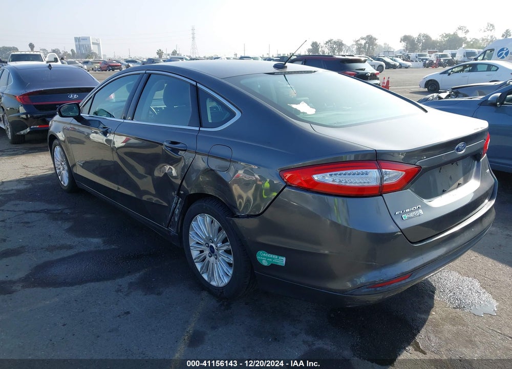 2015 FORD FUSION ENERGI SE LUXURY VIN: 3FA6P0PU6FR253403