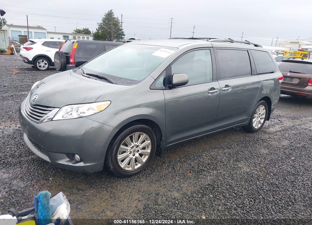 2014 TOYOTA SIENNA XLE LIMITED VIN: 5TDDK3DCXES090599