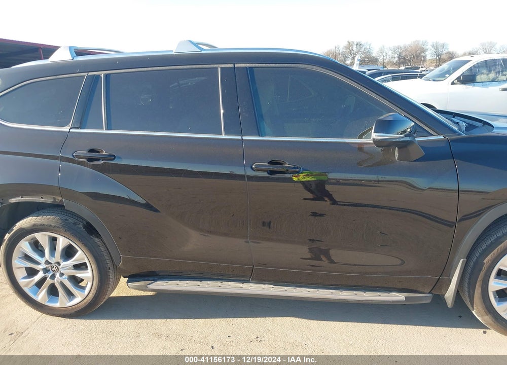 2022 TOYOTA HIGHLANDER HYBRID LIMITED VIN: 5TDYARAHXNS014534