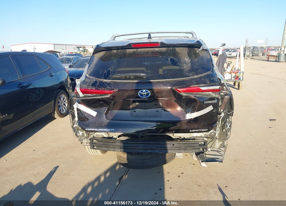 2022 TOYOTA HIGHLANDER HYBRID LIMITED VIN: 5TDYARAHXNS014534