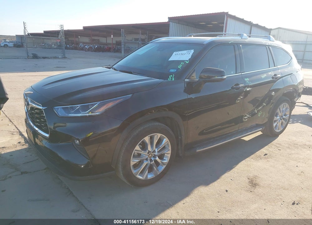 2022 TOYOTA HIGHLANDER HYBRID LIMITED VIN: 5TDYARAHXNS014534