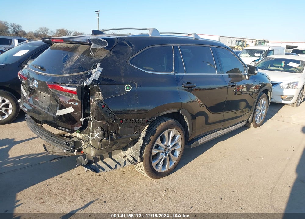 2022 TOYOTA HIGHLANDER HYBRID LIMITED VIN: 5TDYARAHXNS014534