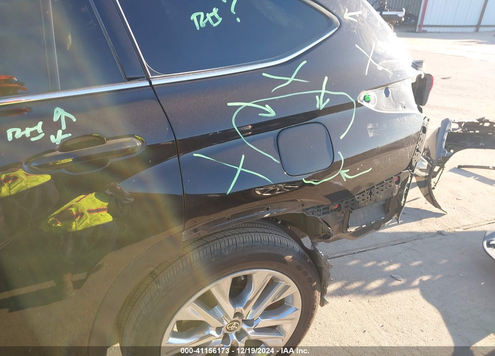 2022 TOYOTA HIGHLANDER HYBRID LIMITED VIN: 5TDYARAHXNS014534