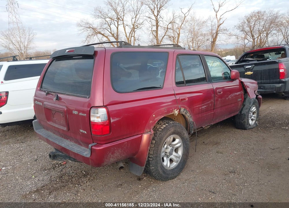 2002 TOYOTA 4RUNNER SR5 V6 VIN: JT3HN86R920364966