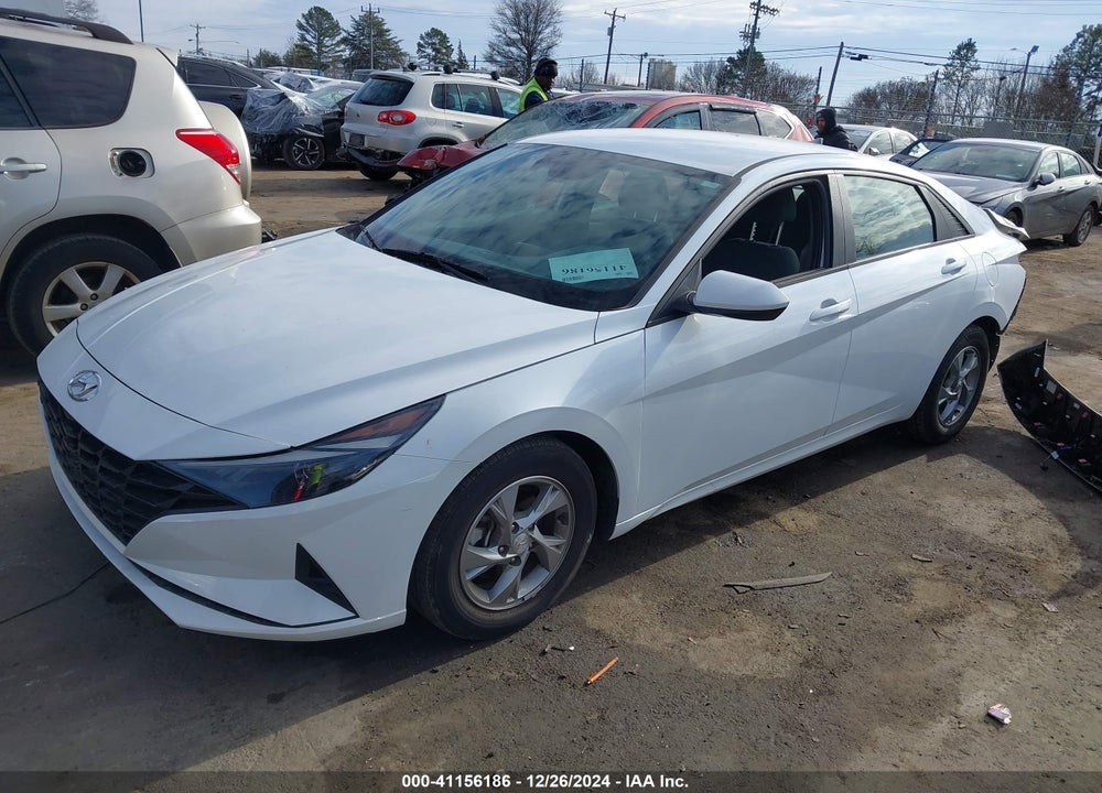 2021 HYUNDAI ELANTRA SE VIN: 5NPLL4AG0MH015579