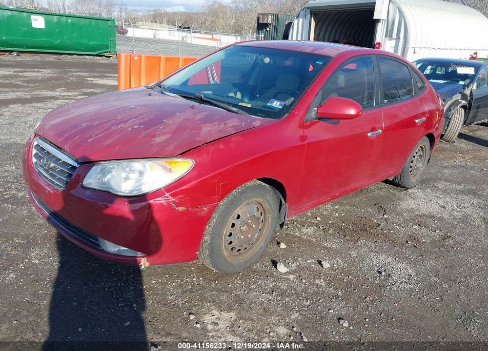 2008 HYUNDAI ELANTRA GLS/SE VIN: KMHDU46D68U460562