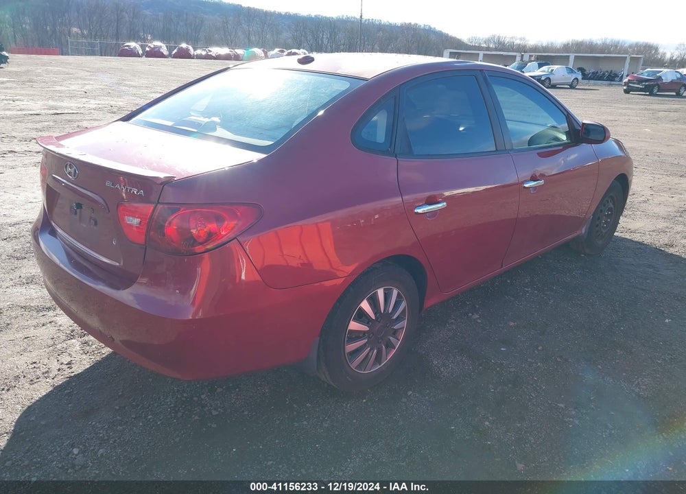 2008 HYUNDAI ELANTRA GLS/SE VIN: KMHDU46D68U460562