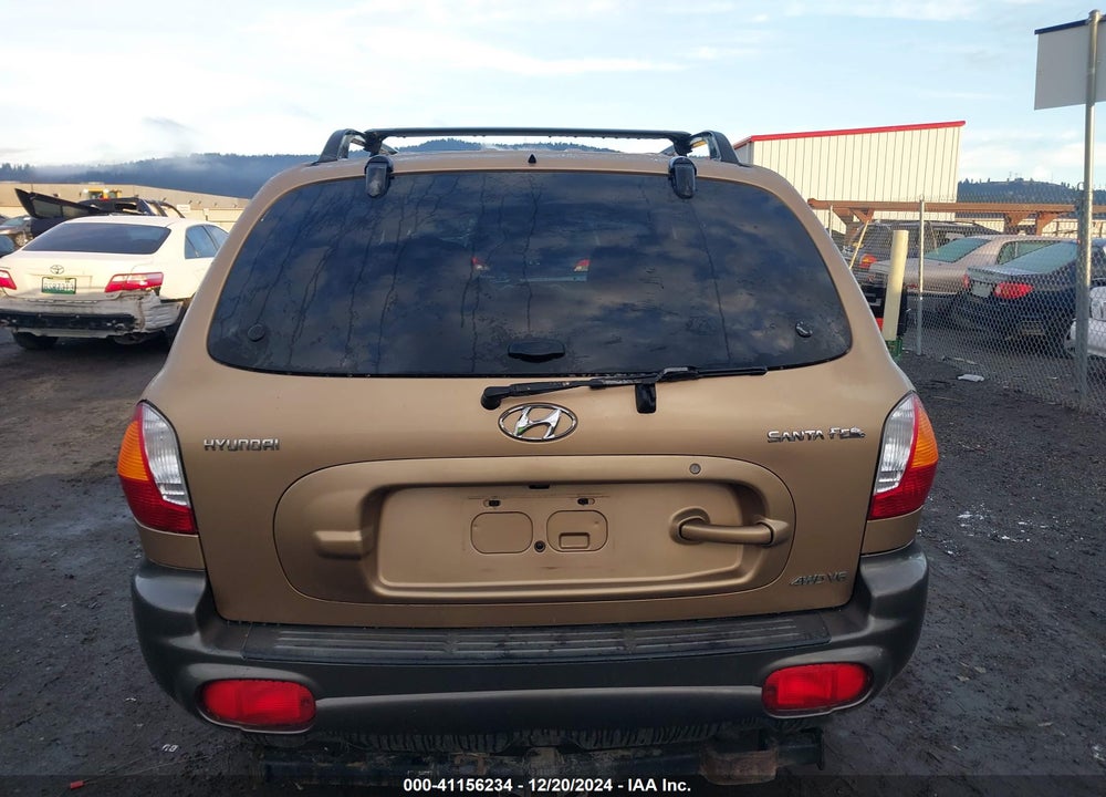2001 HYUNDAI SANTA FE 2.7L V6 GLS/2.7L V6 LX VIN: KM8SC83D11U070819