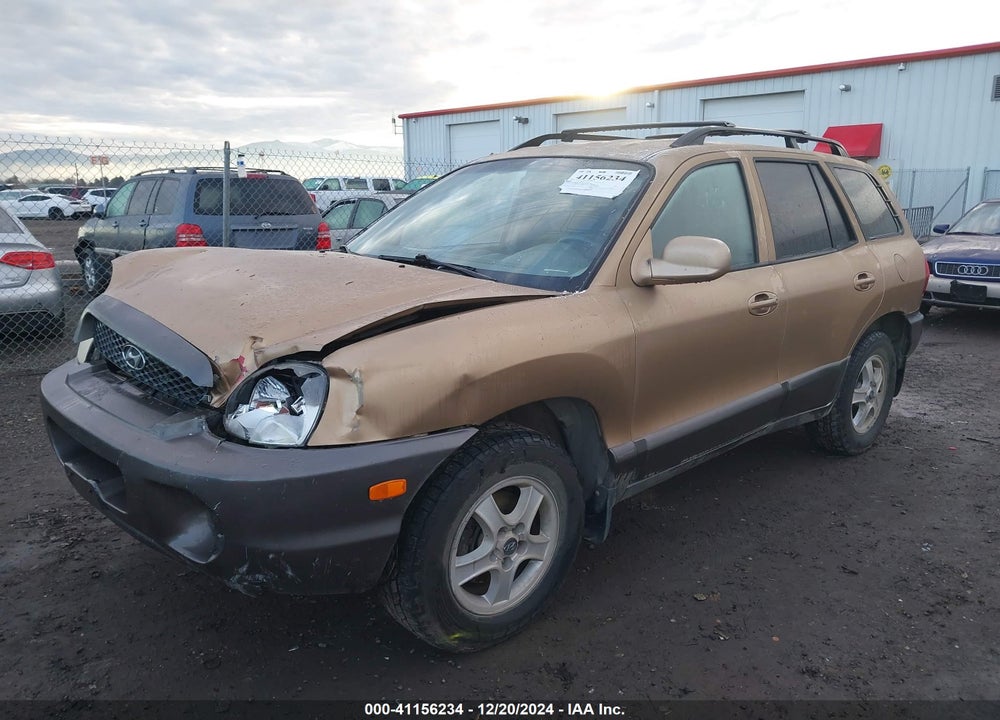 2001 HYUNDAI SANTA FE 2.7L V6 GLS/2.7L V6 LX VIN: KM8SC83D11U070819