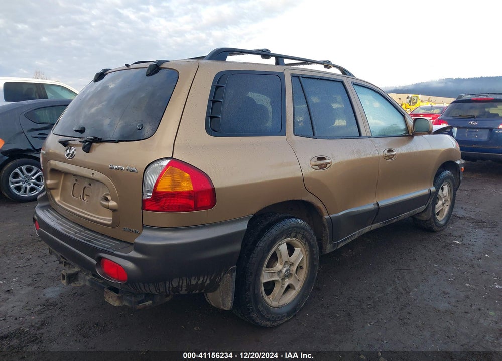 2001 HYUNDAI SANTA FE 2.7L V6 GLS/2.7L V6 LX VIN: KM8SC83D11U070819