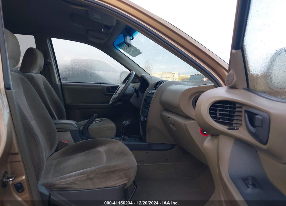2001 HYUNDAI SANTA FE 2.7L V6 GLS/2.7L V6 LX VIN: KM8SC83D11U070819