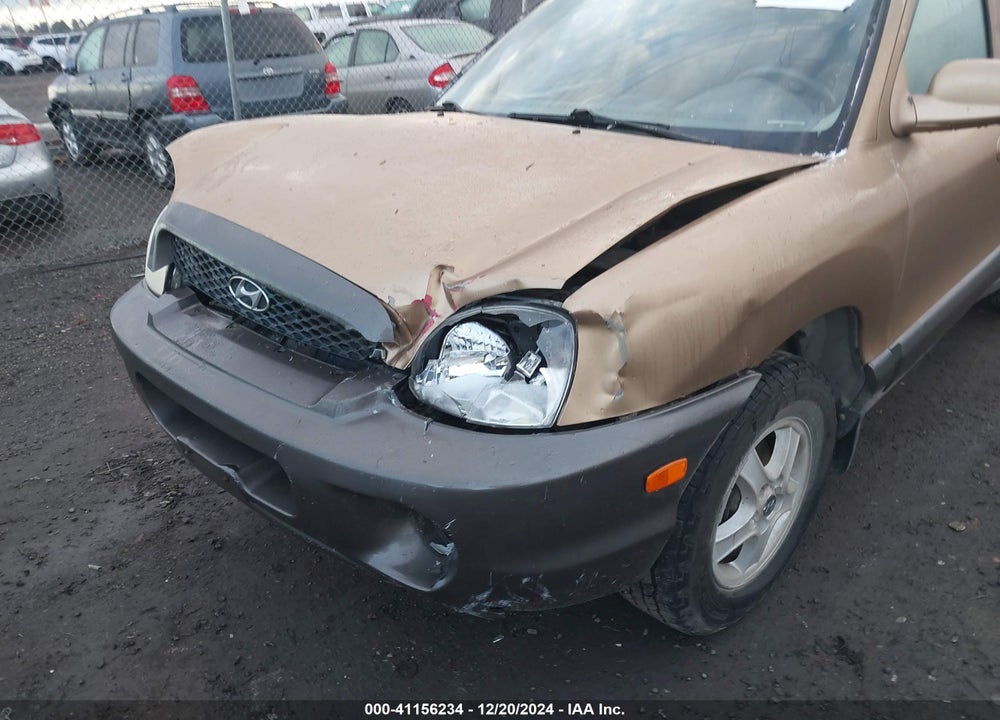 2001 HYUNDAI SANTA FE 2.7L V6 GLS/2.7L V6 LX VIN: KM8SC83D11U070819