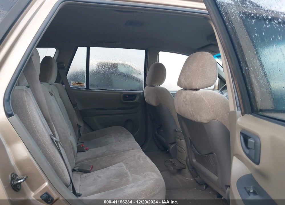 2001 HYUNDAI SANTA FE 2.7L V6 GLS/2.7L V6 LX VIN: KM8SC83D11U070819