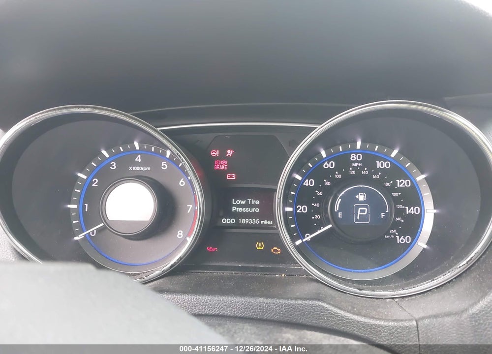2014 HYUNDAI SONATA GLS VIN: 5NPEB4AC5EH931717