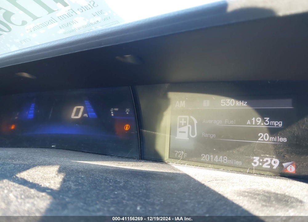 2014 HONDA CIVIC EX-L VIN: 2HGFG3B08EH504109
