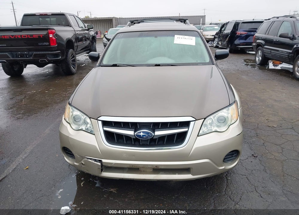 2008 SUBARU OUTBACK VIN: 4S4BP60C187346929