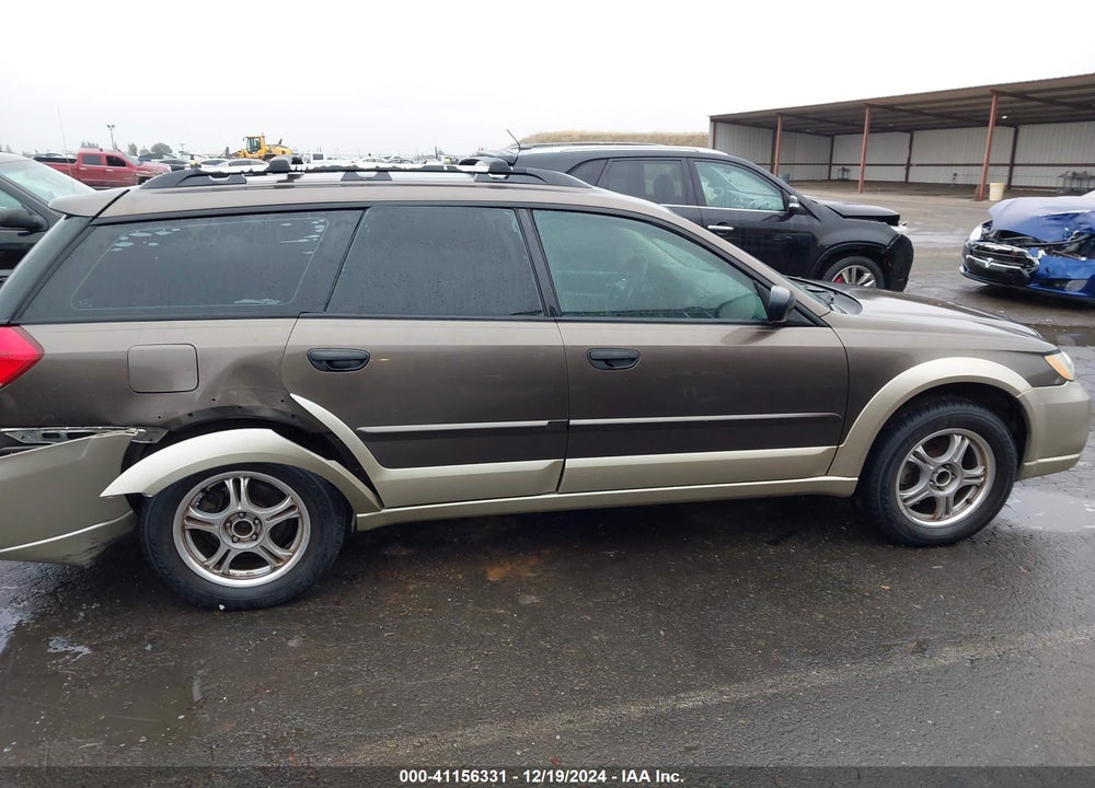 2008 SUBARU OUTBACK VIN: 4S4BP60C187346929