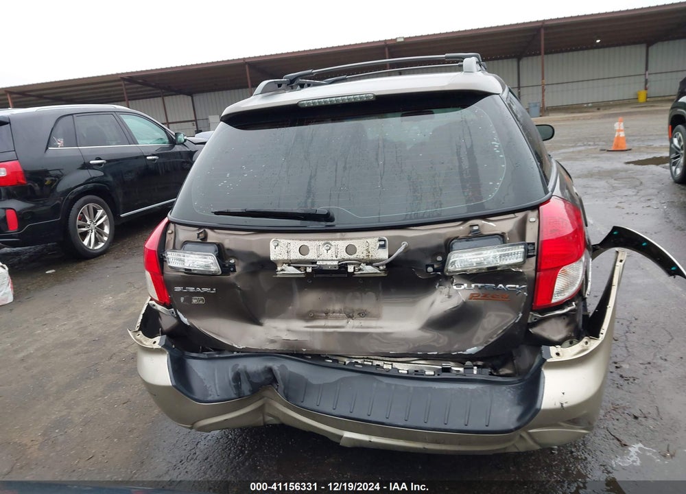 2008 SUBARU OUTBACK VIN: 4S4BP60C187346929