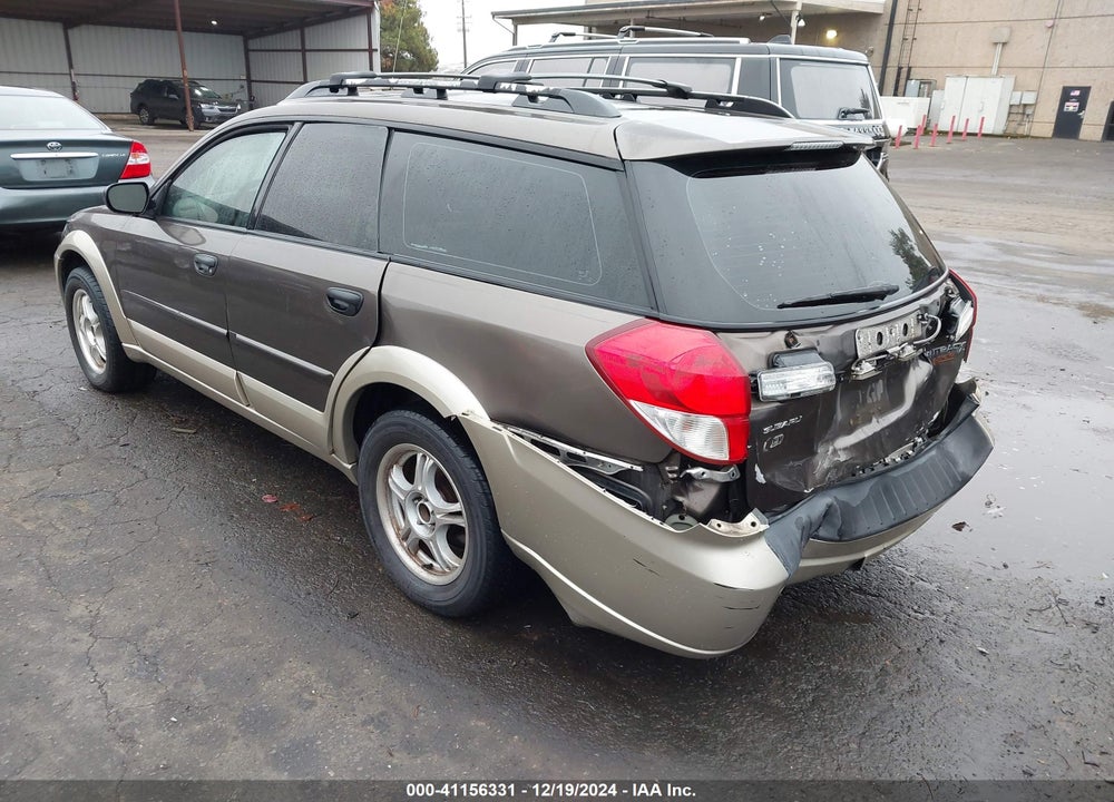 2008 SUBARU OUTBACK VIN: 4S4BP60C187346929