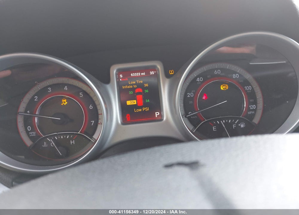 2014 DODGE JOURNEY VIN: 3C4PDCBG9ET115690