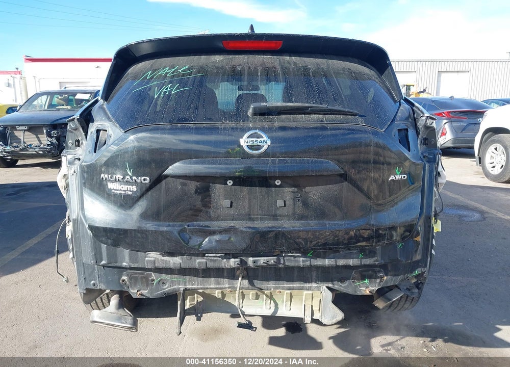 2017 NISSAN MURANO S VIN: 5N1AZ2MH0HN132160