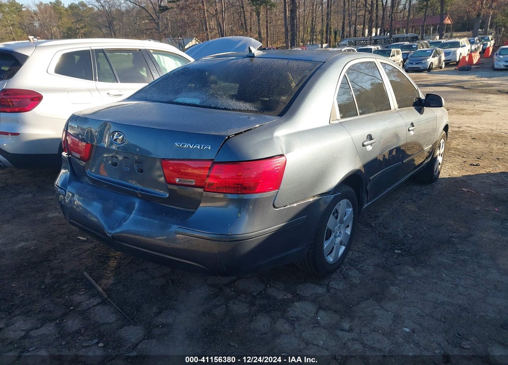 2009 HYUNDAI SONATA GLS VIN: 5NPET46C09H454741