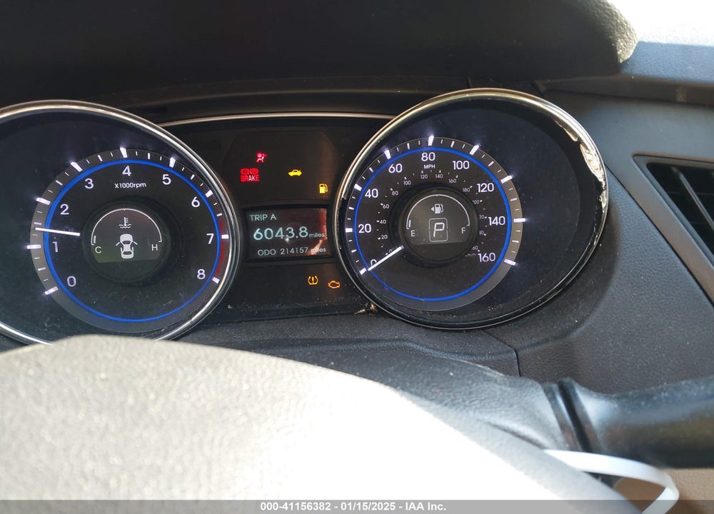 2013 HYUNDAI SONATA VIN: 5NPEB4AC7DH540373