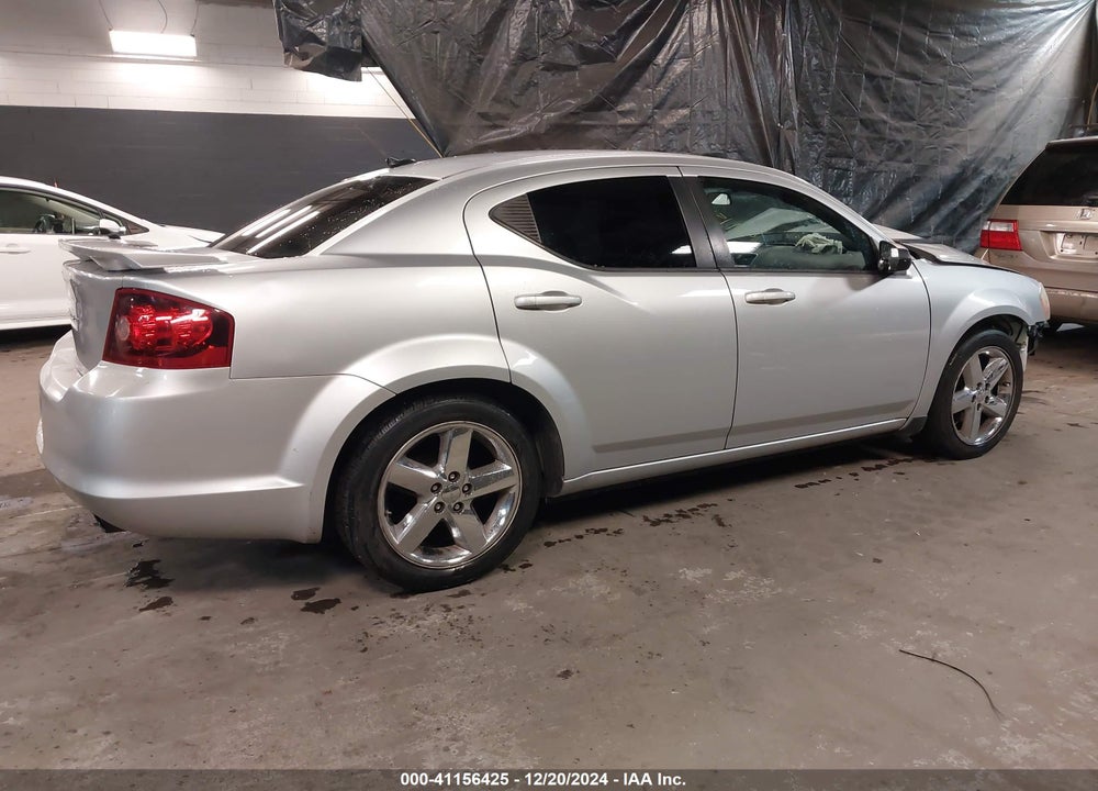 2012 DODGE AVENGER VIN: 1C3CDZAB0CN252204