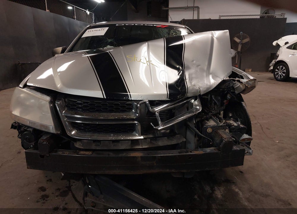 2012 DODGE AVENGER VIN: 1C3CDZAB0CN252204
