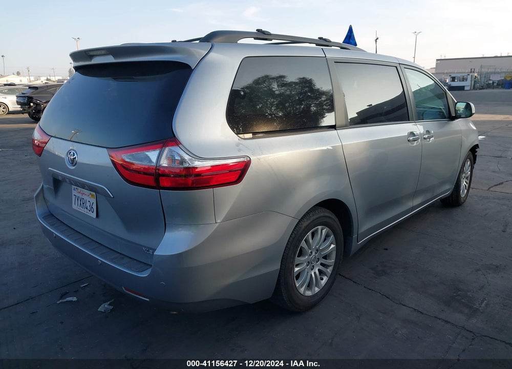 2017 TOYOTA SIENNA XLE LIMITED VIN: 5TDYZ3DC6HS828707