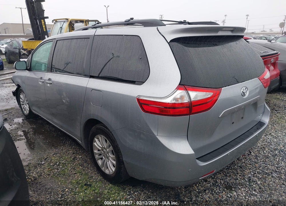 2017 TOYOTA SIENNA XLE LIMITED VIN: 5TDYZ3DC6HS828707