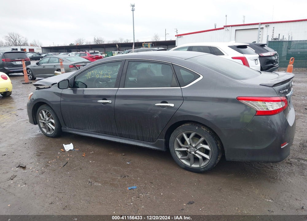 2013 NISSAN SENTRA SR VIN: 3N1AB7AP9DL562980