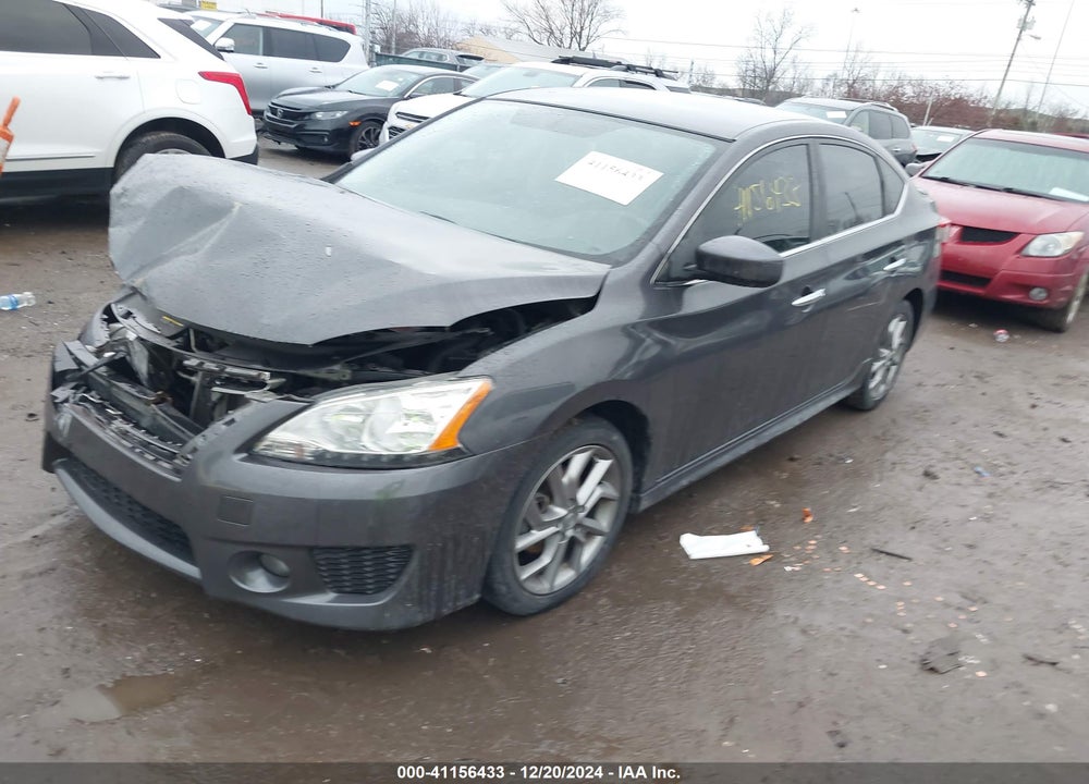 2013 NISSAN SENTRA SR VIN: 3N1AB7AP9DL562980