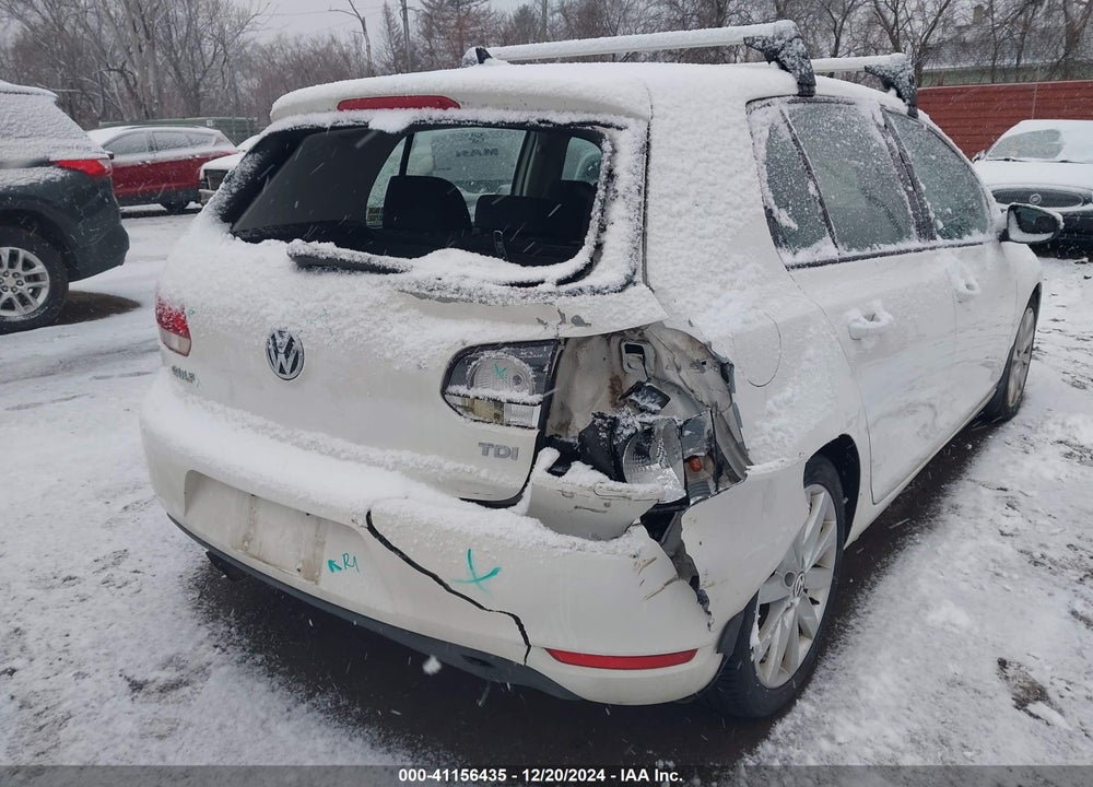 2011 VOLKSWAGEN GOLF TDI 4-DOOR VIN: WVWDM7AJ7BW228079