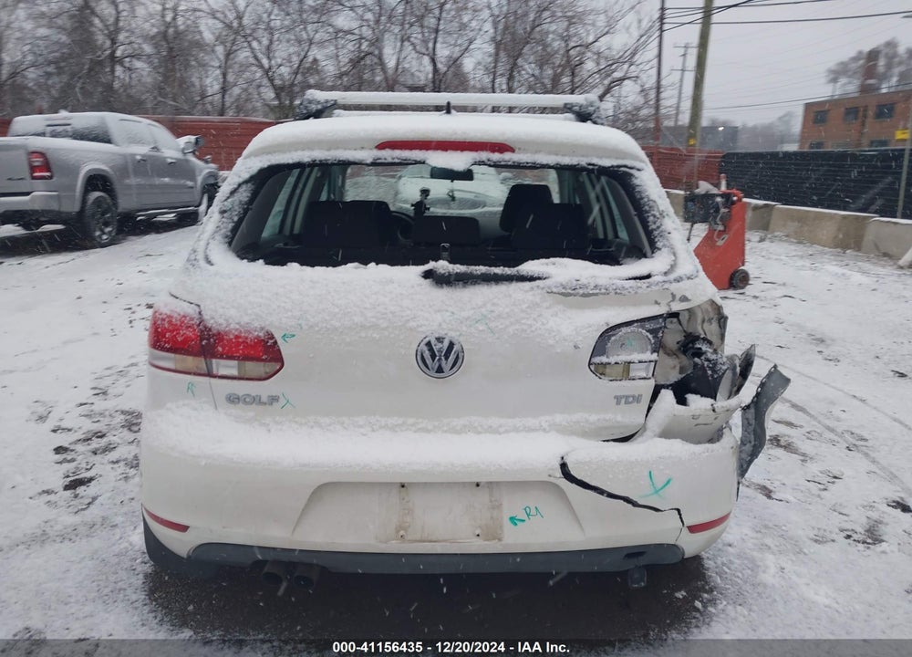 2011 VOLKSWAGEN GOLF TDI 4-DOOR VIN: WVWDM7AJ7BW228079