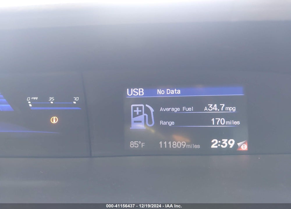 2013 HONDA CIVIC LX VIN: 2HGFG3B52DH521658