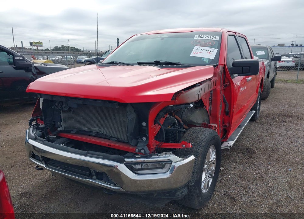 2022 FORD F-150 XLT VIN: 1FTFW1E59NKE35260
