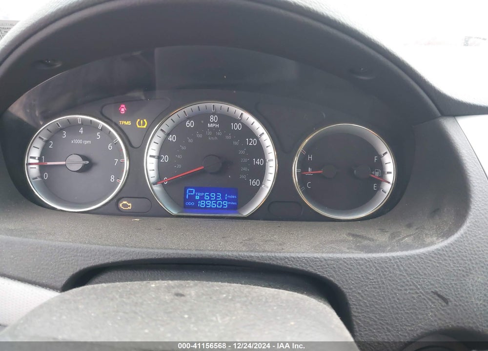2009 HYUNDAI SONATA VIN: 5NPET46C99H550786