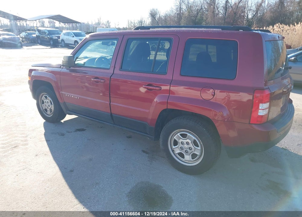 2016 JEEP PATRIOT SPORT VIN: 1C4NJPBA6GD547567